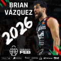 La intensidad de Brian Vázquez aterriza en la Primera FEB La intensidad de Brian Vázquez aterriza en la Primera FEB