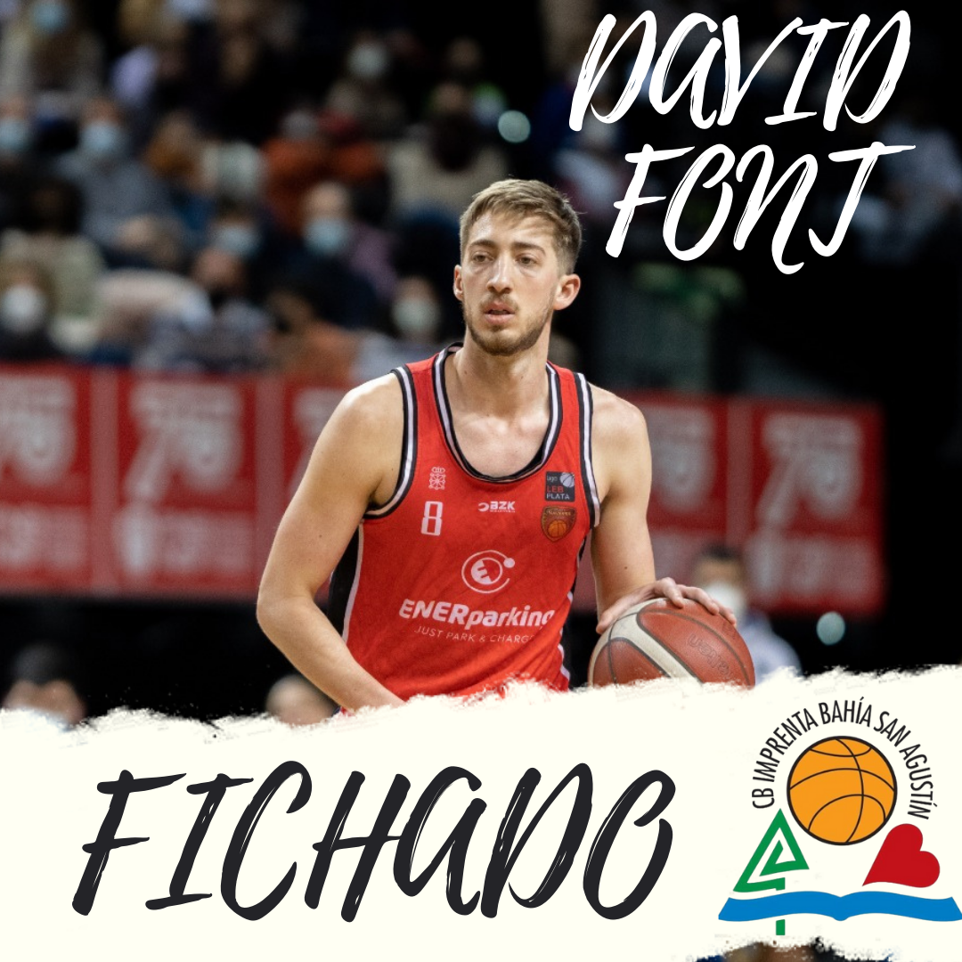 Cartel fichaje David Font